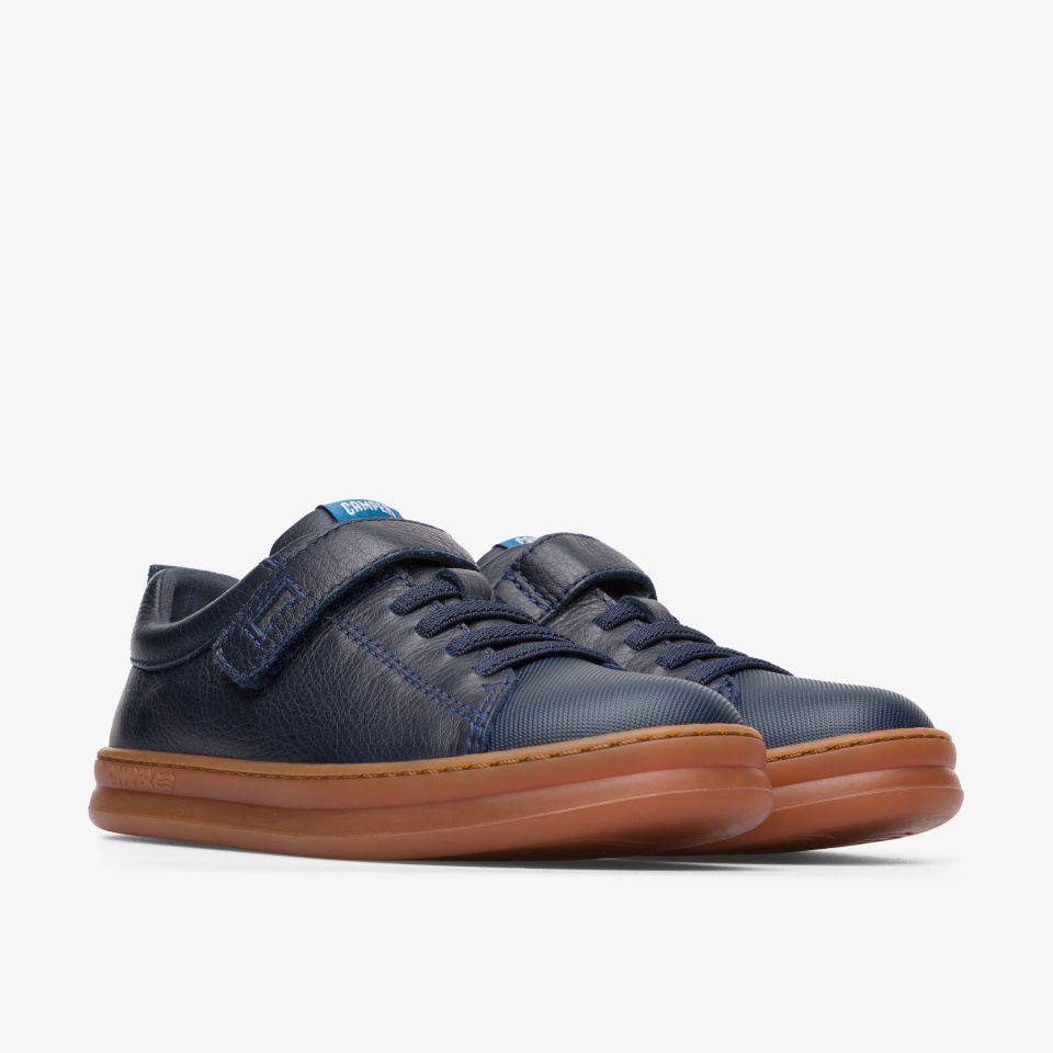 Camper Runner Dark Blue - Camper Boys Sneakers ||0379-HDYVC||